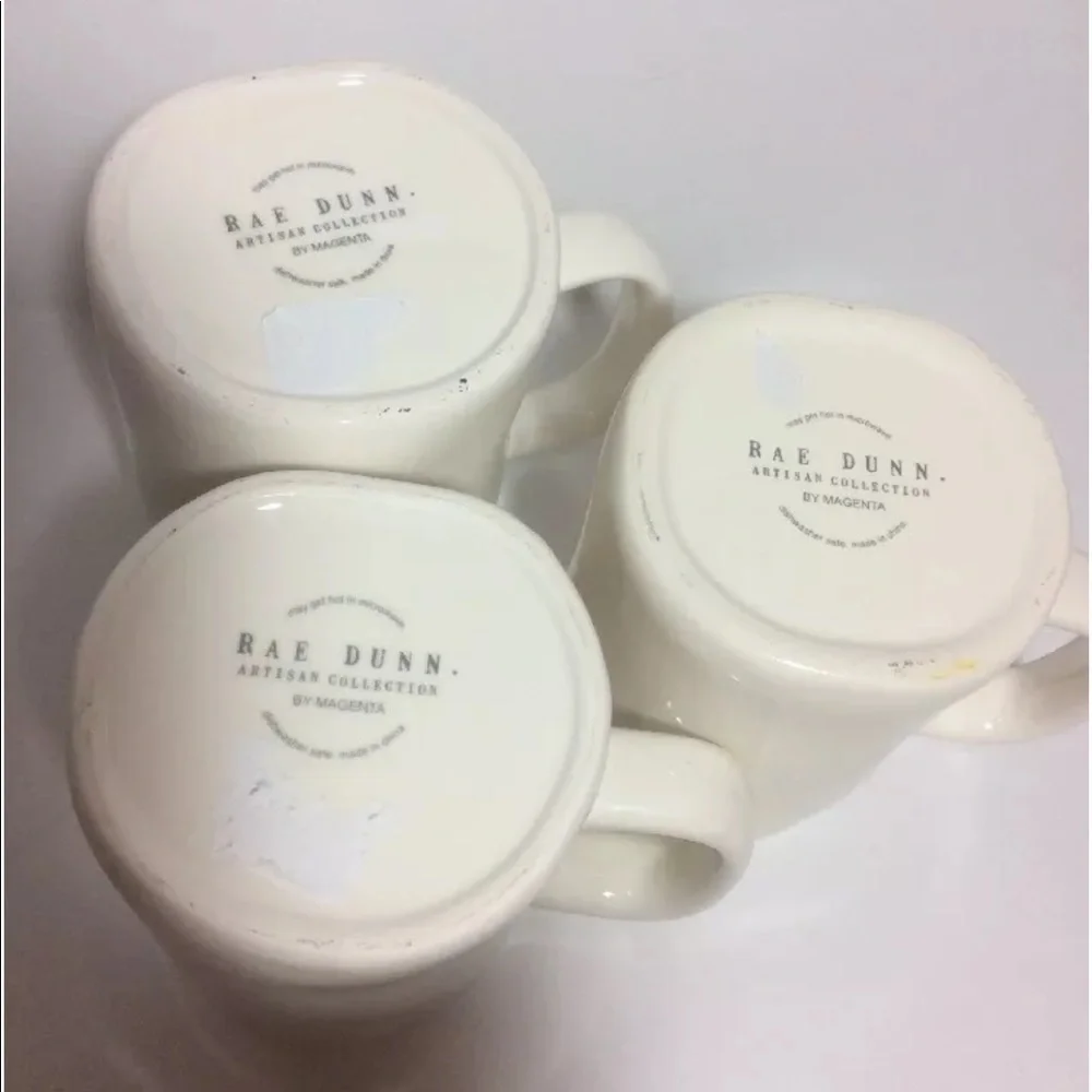 NWOT Rae Dunn Flawless Bae On Fleek Mug Set of 3